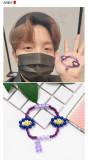 Kpop BTS Bracelet Bangtan Boys J-HOPE Same Bracelet Letter Hand Rope Student Gift