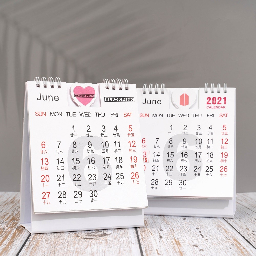 US$ 5.99 - Kpop BTS Desk Calendar Bangtan Boys 2021 Desk Calendar