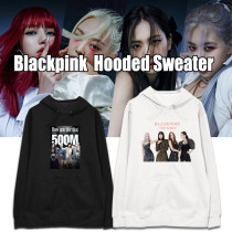 Kpop Blackpink Sweater Concert Hooded Sweater Casual Top Sweatshirt JENNIE LISA ROSE JISOO