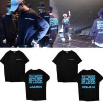 Kpop  NCT DREAM T-shirt  Short-sleeved Couples Print T-shirt Base Short Sleeve JISUNG CHENLE JENO