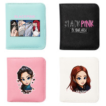 Kpop  BLACKPINK Wallet  Macarons Wallet Wallet Student Cartoon Cute Simple Printed Card Holder