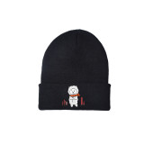Kpop BTS Knitted Hat Bangtan Boys Christmas Series Knitted Hat Warm and Cold-proof Woolen Hat Knitted Hat