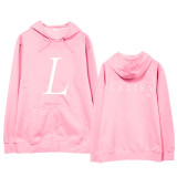 Kpop BLACKPINK Sweater LISA SOLO Album Hooded Sweater LALIS Same Style Pullover Sweater Women's Printed Jacket