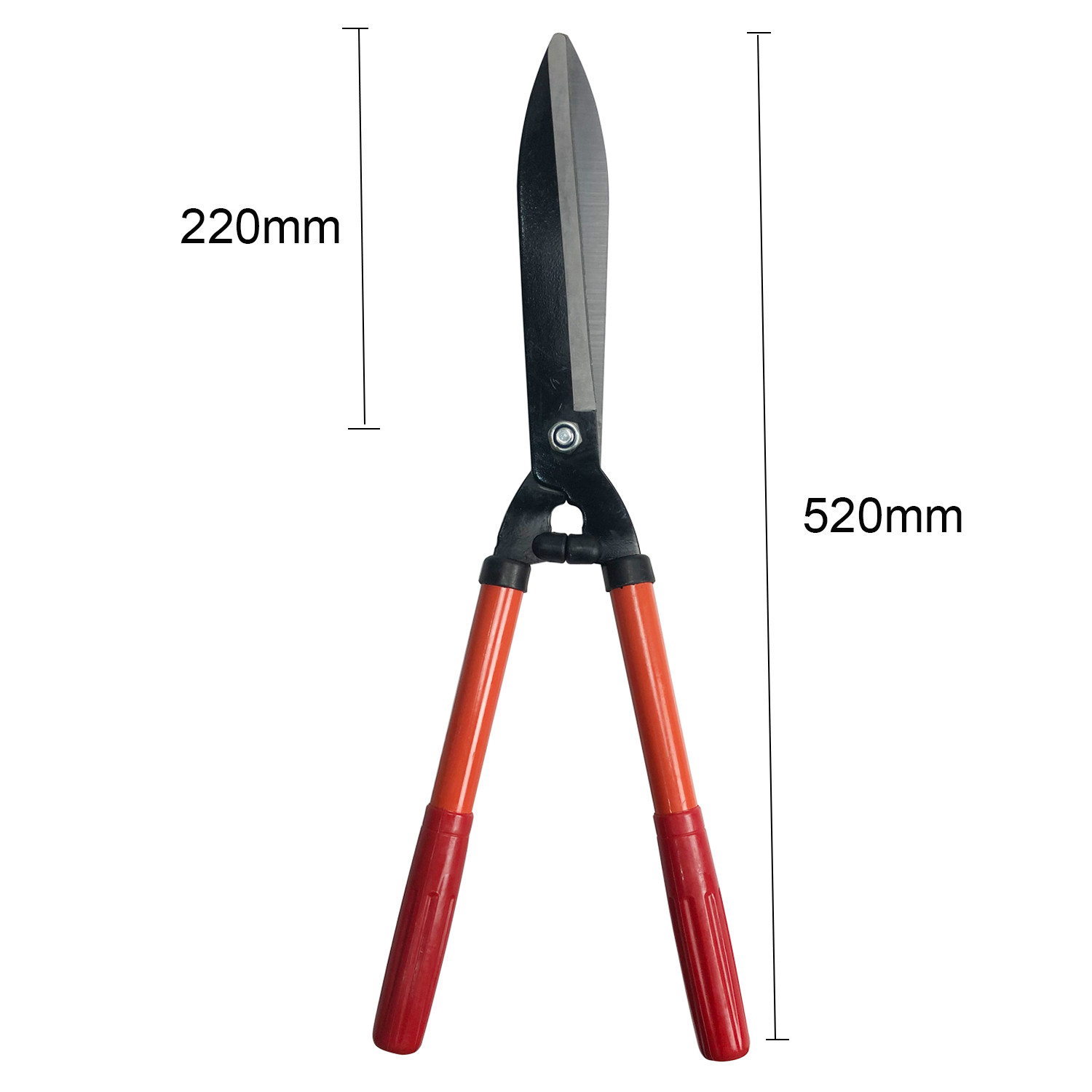 520mm (about 20 inch) unadjustable handgrip Hedge shears Manual Hedge
