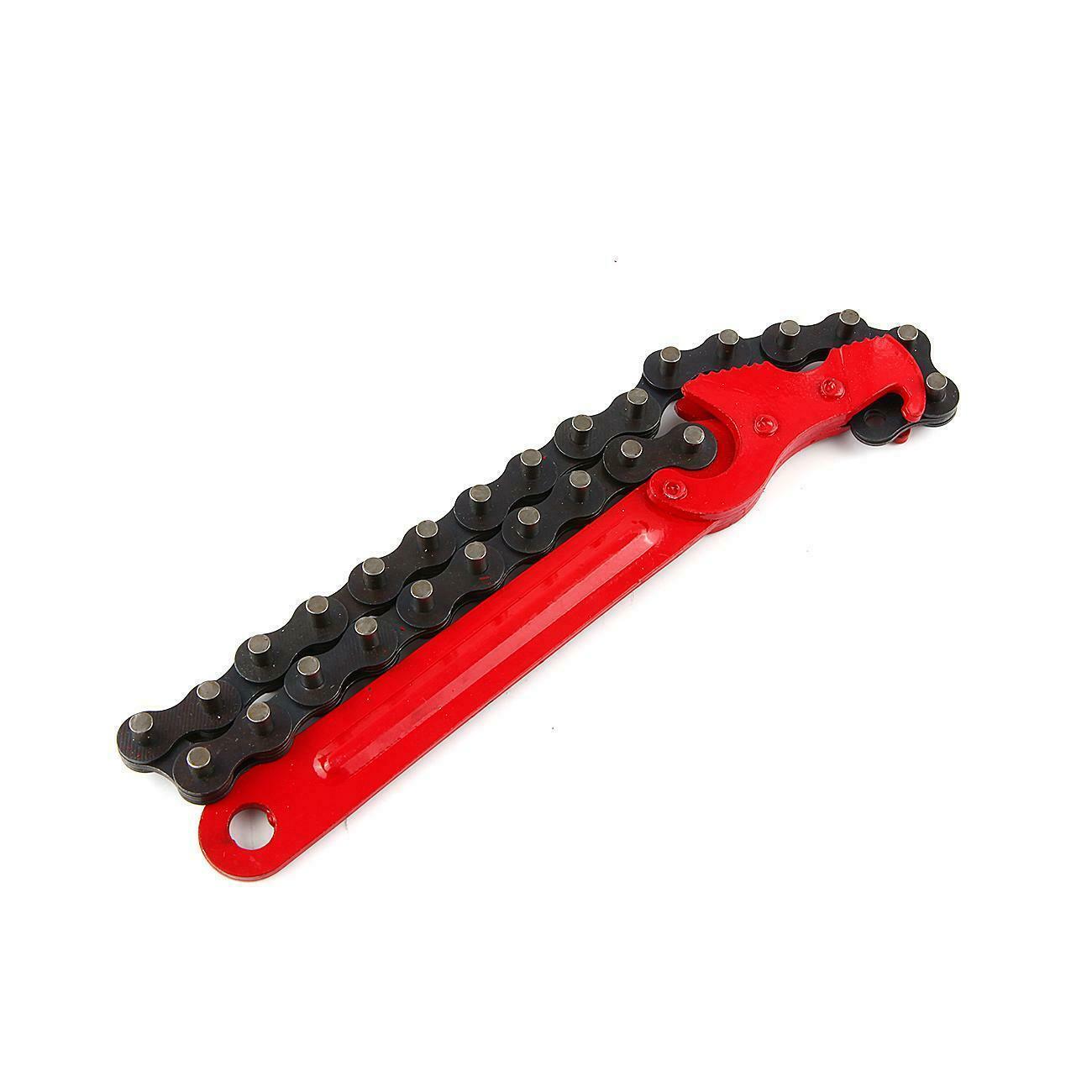 MultiPurpose Oil Fuel Filter Canister Chain Strap Opener Wrench Remover Tool 16 inch (420mm