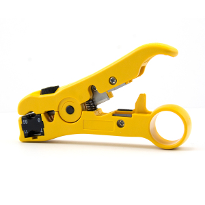 Cable Stripper Cutter Hand Tool Stripping Pliers Wire Rotary Coax Coaxial