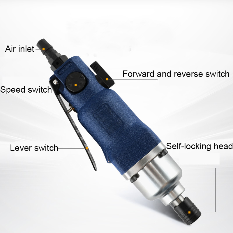 Straight Air Screwdriver Pneumatic Screw Driver Professional Industrial Tool 