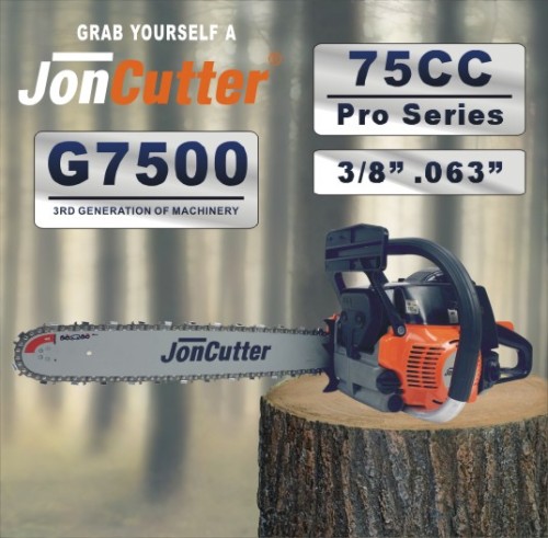 75cc JonCutter Gasoline Chainsaw Power Head Without Saw Chain and Guide Bar