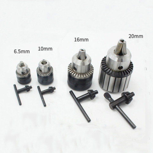 0.6mm-6.5mm/ 1.5mm-10mm/ 3mm-16mm/ 5mm-20mm Electric Drill Chuck Adapter With Key