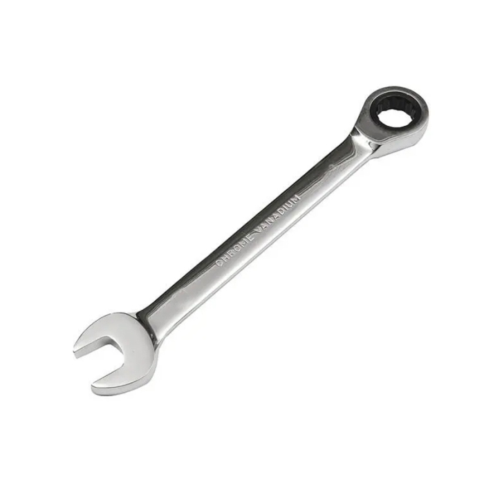 6mm-32mm Flat Ratcheting Wrench Chrome Metric Combination Ratchet Fixed Head 6mm-32mm Flat Ratcheting Wrench Chrome Metric Combination Ratchet Fixed Head