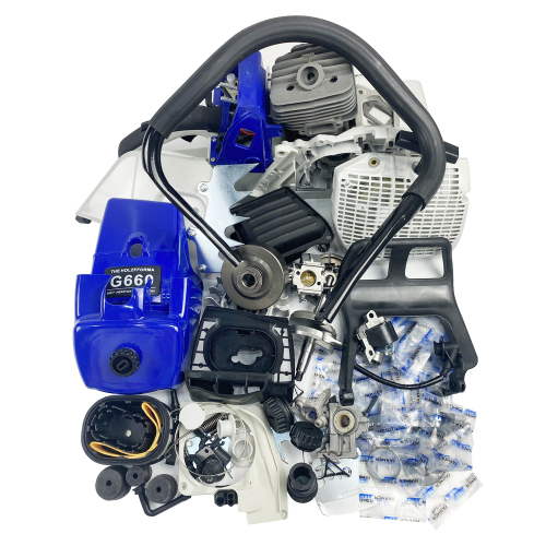FARMERTEC Complete Repair Parts Engine Motor Crankcase For Holzfforma G660 Stihl MS660 066 New Blue