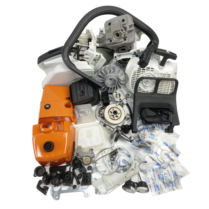 Complete Repair Parts For Holzfforma G366 STIHL MS361 ENGINE MOTOR CRANKCASE CRANKSHAFT CYLINDER PISTON CARBURETOR SHROUD TOP COVER CHAINSAW