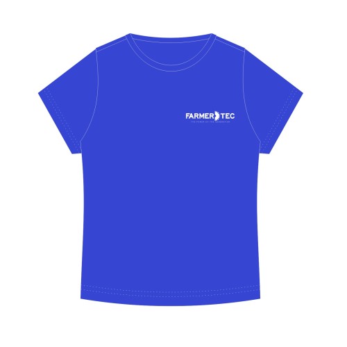 Farmertec Blue T-shirt (Size L, XL, XXL) For Fans