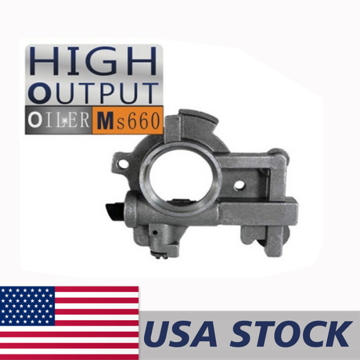 US STOCK -  High Output / Flow Oil pump Oiler Kit For STIHL 066 MS650 MS660 MS 650 660 Chainsaw 1122 640 3201 2-4 Days Delivery Time Fast Shipping For US Customers Only