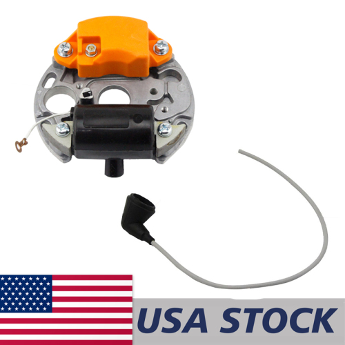 US STOCK - Ignition Coil With Wire Lead Combo For Stihl 070 090 Chainsaw 2-4 Days Delivery Time Fast Shipping For US Customers Only