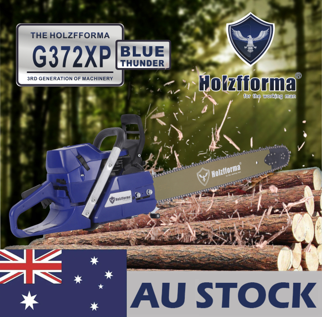 AU STOCK - 71cc Holzfforma® G372XP Gasoline Chain Saw Power Head 50mm Bore Without Guide Bar and Chain Top Quality By Farmertec All Parts Are For Husqvarna 372XP Chainsaw 2-4 Days Delivery Time Fast Shipping For AU Customers Only