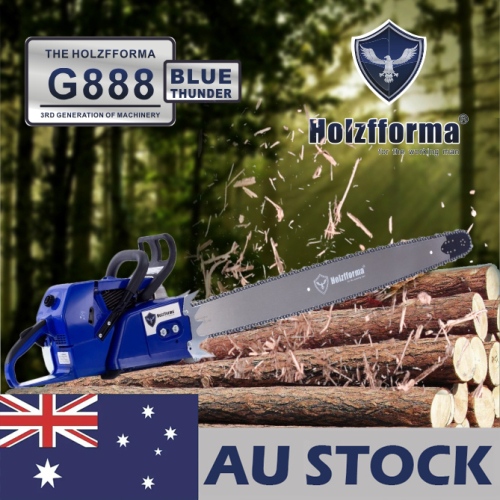 AU STOCK - 122cc Holzfforma® Blue Thunder G888 Gasoline Chain Saw Power Head Without Guide Bar and Chain Produced By Farmertec All parts are Compatible With MS880 088 Chainsaw 2-4 Days Delivery Time Fast Shipping For AU Customers Only