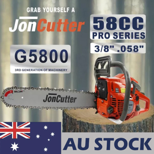 AU STOCK only to AU ADDRESS -  58cc JonCutter Gasoline Chainsaw Power Head Without Saw Chain and Guide Bar 2-4 Days Delivery Time Fast Shipping For AU Customers Only