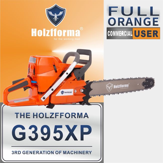 93.6cc Holzfforma® G395XP Gasoline Chain Saw Power Head 56mm Bore Without Guide Bar and Chain Top Quality By Farmertec All parts are For Husqvarna 394 395 Chainsaw