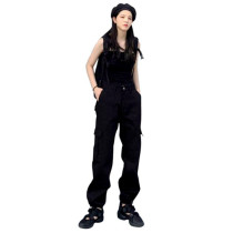 4 Colors Cool Cargo Pants For Women 7496V08