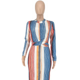 Plus Size Long Sleeve Bodycon Mini Dress 19541