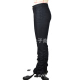 Women Stacked Jeans Pants 8609