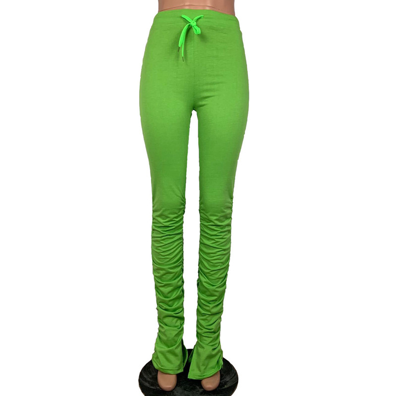 sweatpants with zipper at the bottom