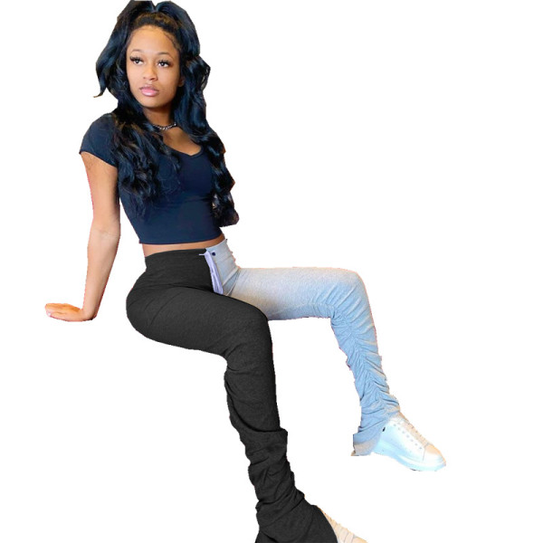 color block sweatpants womens