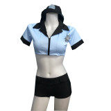 Sexy Women Adult Police Costume TBS1038