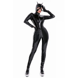 6PCS Leather Jumpsuit Catsuit TXX6832