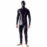 Erotic Leather Men Tights Fullbody Jumpsuit N802