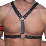 Mens Harness Bondage Leather Lingerie TCJ997
