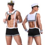 Sexy Sailor Uniforms Sets Men Underwear Costume 20193