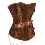 S-6XL Women Corset With Chain TW7545