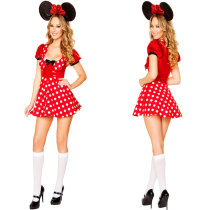Sexy Polka Dot Mouse Costume (TDD80766)