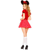 Sexy Polka Dot Mouse Costume (TDD80766)