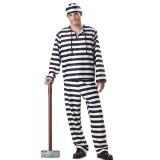 Halloween Prisoner Costume with Handcuffs THY356