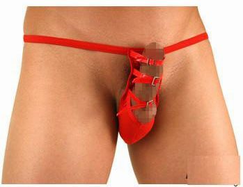 Red Erotic Mens Panty Costumes T7418-3