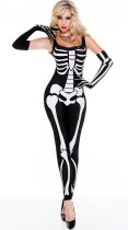 Women Skeleton Jumpsuit Costume TENN89169
