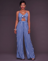 New Fashion Women Stripe Jumpsuit TBLSN311-2