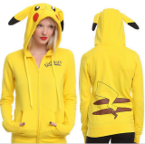 XS-XL Women Pikachu Hoodie (TXCL9122)