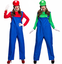 M-XL Women Deluxe Mario Costume TLQZ018
