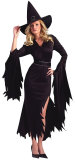 Black  Jagged Hemline Dress Witch Costume TLQZ15006-2