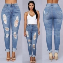Hot Sale Women Ripped Jeans TXXL242