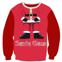 S-XXL Red Santa Clause Christmas Sweatshirt (TXCL0089-1)