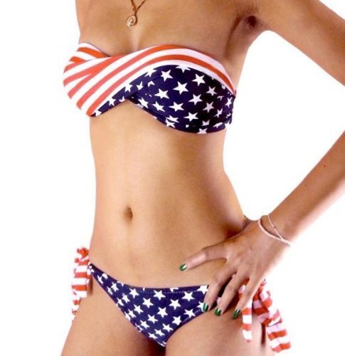 USA Flag Bikini Swimwear