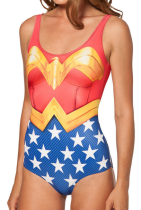 Superman Printed One Piece Swimsuit (TLN1101)