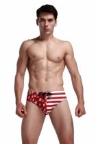 Stars Stripes Men Brief Underwear (TFRBU024-1)