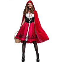 S-3XL Halloween Little Red Riding Hood Costume (TLQZ9013)