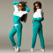 Fashion Women Hoodie and Pants Tracksuit (TXCL8905-3)